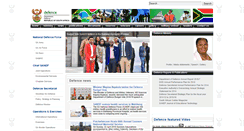 Desktop Screenshot of dod.mil.za